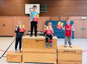 1-3 Platz + Ehrenpokal Kinder