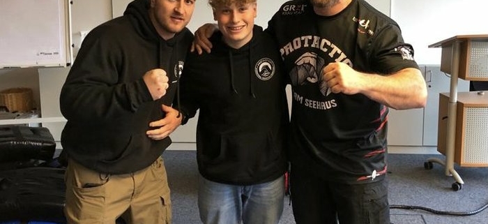 Robert, Jannik und Marc