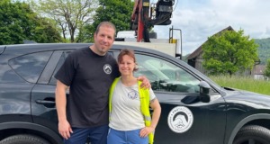 Sandra Poliwoda und Maik Syring