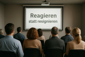 Reagieren statt resignieren